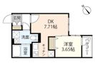 ヴィラ博丈(ヒロタケ)庚午北の間取り画像