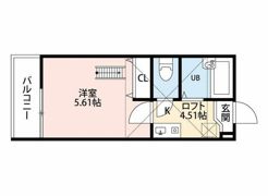 メゾンドシエル航空公園の間取り画像