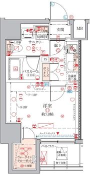 クレヴィスタ練馬桜台Ⅲの間取り画像