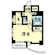 プレザント新屋敷の間取り画像