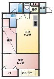菅原1丁目ハイツの間取り画像