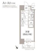 エスリード大阪デュアルゲートの間取り画像