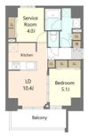 S－RESIDENCE板橋大山brimの間取り画像