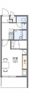 レオパレス猪子石の間取り画像