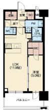 リッツ新大阪プレミアムの間取り画像