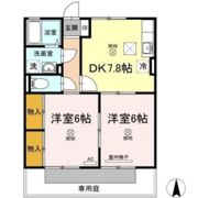 カサシオン高柳の間取り画像