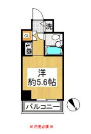 ルネ和田町の間取り画像