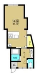 シャルマン西九条の間取り画像