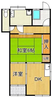 東畑町戸建の間取り画像