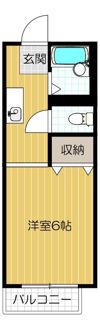 シティーハイツ天神の間取り画像