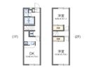 レオパレス美咲ヶ丘Aの間取り画像