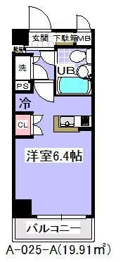アンダルシア市川(A-025)の間取り画像