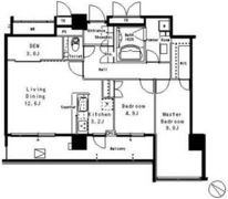 MFPR目黒タワーの間取り画像