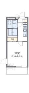 クレイノ清都Ⅲの間取り画像