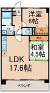 三幸マンションの間取り画像