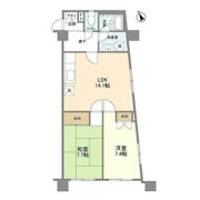 アパートメントけやき通り中葛西の間取り画像