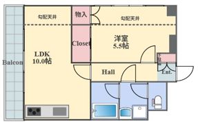 KKレジデンスⅡの間取り画像