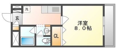 アルペジオ富町の間取り画像