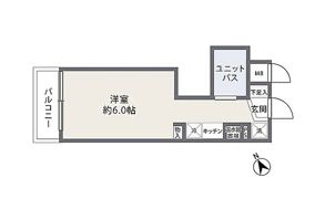 スカイコート横浜富岡の間取り画像