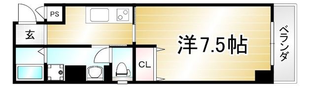 Previous Field 烏丸紫明の間取り画像