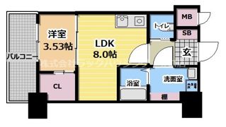 センターアヴェニュー守口の間取り画像
