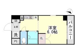 ロジュマン六甲の間取り画像