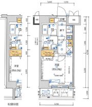 ライジングプレイス綾瀬二番館の間取り画像