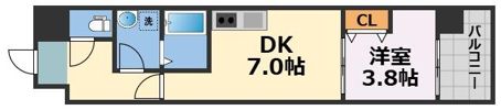 Alivis新町の間取り画像