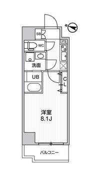 ジェノヴィア南千住Ⅱスカイガーデンの間取り画像
