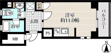04_ENSHOW QUATTROの間取り画像