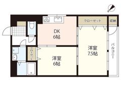ヴィラ東原の間取り画像