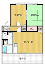 ソレール桜丘の間取り画像