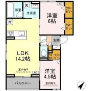 エメフィール馬渕の間取り画像