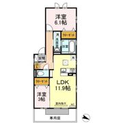 グレイシアの間取り画像