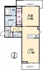 ベレオ今の間取り画像