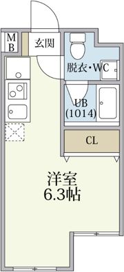 モアナコート北綾瀬の間取り画像