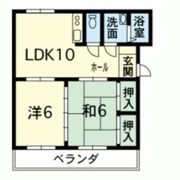 コーポセルシオの間取り画像