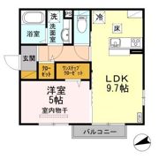 グランツ Aの間取り画像