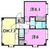 フォブールタウン竹原の間取り画像