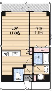 RIDGE王子神谷の間取り画像