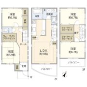 さいたま市中央区上落合8丁目住宅（030714）の間取り画像
