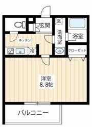 ARCOBALENO KAWASAKIHIRAMAの間取り画像