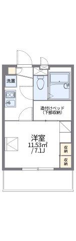 レオパレスYAMAMOTOの間取り画像