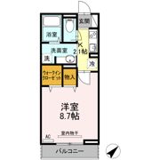 Bright Halu westの間取り画像