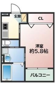 スカイ川崎レジデンスの間取り画像