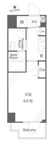 グロース横浜阪東橋の間取り画像