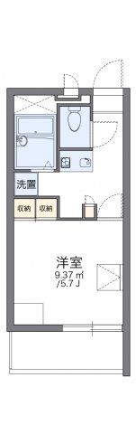 レオパレスエスペランサ分梅の間取り画像