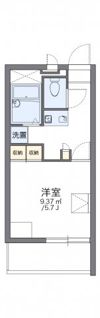 レオパレスエスペランサ分梅の間取り画像