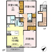 クレール鳥の間取り画像