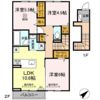 クレール鳥の間取り画像